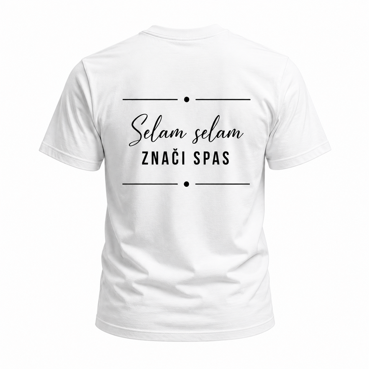 Selam Selam znači spas (dizajn 2)
