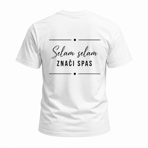 Selam Selam znači spas (dizajn 2)